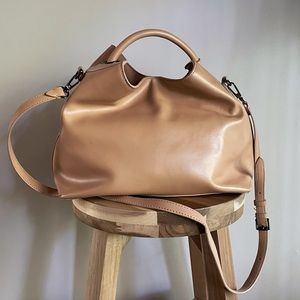 elleme “Raisin” convertible bag in tan